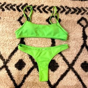 Green Bikini Set